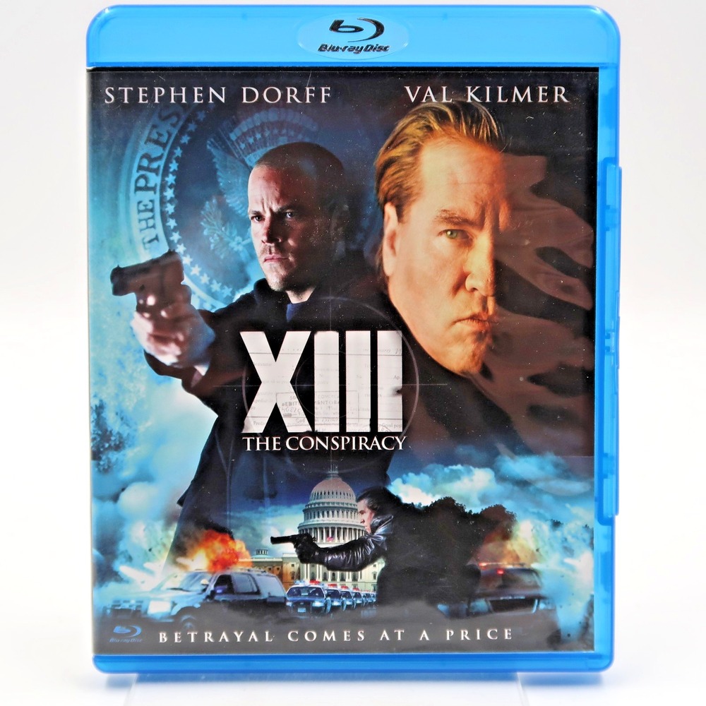 XIII The Conspiracy Blu-ray 2008 Stephen Dorff Val Kilmer Action Thriller Movie